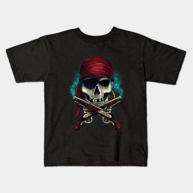 Pirata Kids T-Shirt by opawapo